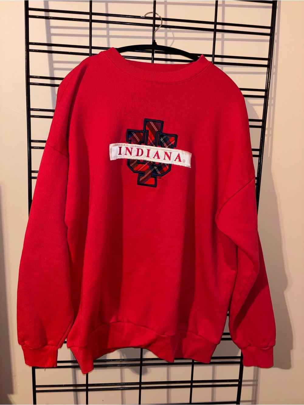 Bench Red Indiana University Logo Crewneck Sweater